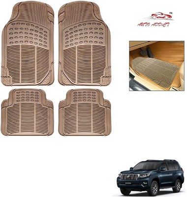 AuTO ADDiCT Rubber Standard Mat For  Toyota Land Cruiser(Beige)