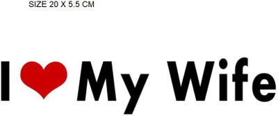 SARVAVIDYA Sticker & Decal for Car & Bike(Black, Red)