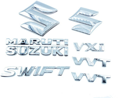 Automopix Sticker & Decal for Car(Silver)