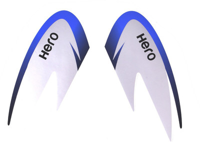 HRBull Sticker & Decal for Bike(Multicolor)