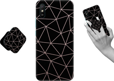 iCopertina Back Cover for Mi Redmi 9A(Multicolor, Cases with Holder, Pack of: 1)