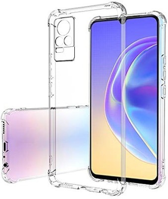 welldesign Bumper Case for Vivo Y73(Transparent, Shock Proof, Silicon, Pack of: 1)