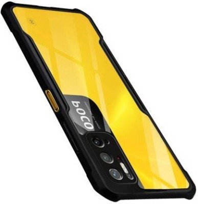 Celltown Bumper Case for Poco M3 Pro 5G, Mi Note 10 5G(Black, Transparent, Shock Proof)