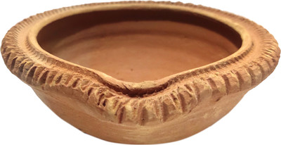Ayodhya Bhakti Bada Diya !! Plain Clay Diyas !! Clay Big Size Diya !! terracotta Decorative Dipawali !! Big Diya !! Diya for Puja !! diwali Diya !! oil Lamps for Pooja/puja !! Big Deepak 4 Pic !! Laxmi Poojan Diya Earthenware (Pack of 4) Table Diya Set(Height: 2 inch) Ayodhya Bhakti Bada Diya !! Plain Clay Diyas !! Clay Big Size Diya !! terracotta Decorative Dipawali !! Big Diya !! Diya for Puja !! diwali Diya !! oil Lamps for Pooja/puja !! Big Deepak 4 Pic !! Laxmi Poojan Diya Earthenware (Pack of 4) Table Diya Set(Height: 2 inch)