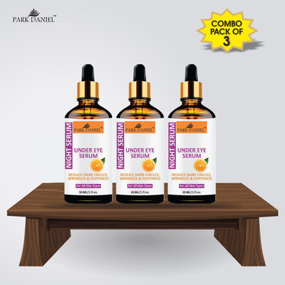 PARK DANIEL Premium Under Eye Serum For Men and Women Combo Pack of 3 Bottle of 30 ML(90 ML)(90 ml)