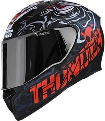 Studds professional helmet with mirror visor deals