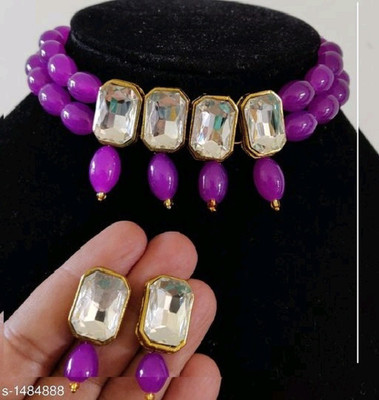 catalyst venture Copper Copper Purple Jewellery Set(Pack of 1)