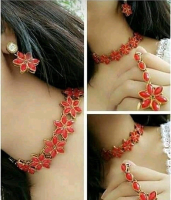 catalyst venture Copper Copper Red Jewellery Set(Pack of 1)