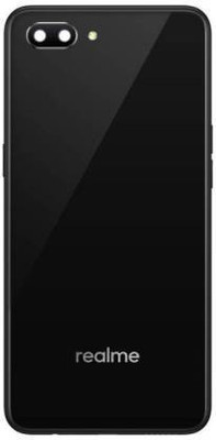 Purplesavvy Realme C1 Back Panel(Black)