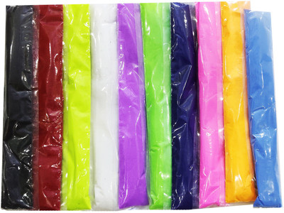 Dhinchak Pack of 10 Rangoli Powder(Multicolor)