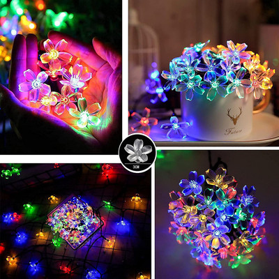 Tilak 18 LEDs 3.5 m Multicolor Color Changing Flower Rice Lights(Pack of 1)