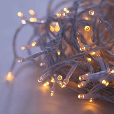 diwalilights 75 LEDs 20.04 m Yellow Steady String Rice Lights(Pack of 1)