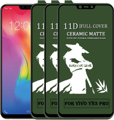 MaxR Edge To Edge Tempered Glass for VIVO Y83 PRO(Pack of 3)