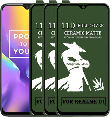 MaxR Edge To Edge Screen Guard for Realme U1(Pack of 2)