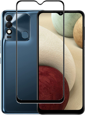 MaxR Edge To Edge Tempered Glass for Tecno Spark 8(Pack of 1)