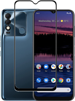 AARERED Edge To Edge Tempered Glass for Tecno Spark 8(Pack of 1)