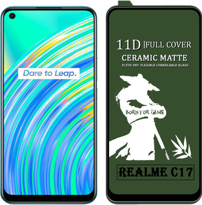 MaxR Edge To Edge Screen Guard for REALME C17(Pack of 2)