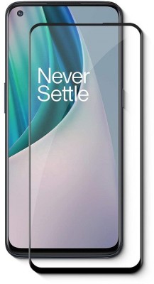 Bodoma Edge To Edge Tempered Glass for OnePlus Nord N10(Pack of 1)