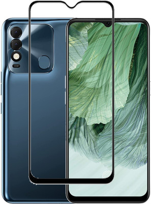 MaxR Edge To Edge Tempered Glass for Tecno Spark 8(Pack of 1)