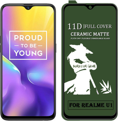MaxR Edge To Edge Screen Guard for Realme U1(Pack of 5)