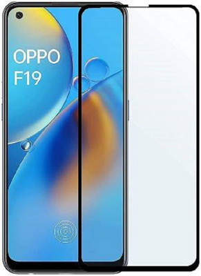 VDAT Edge To Edge Tempered Glass for OPPO F19s(Pack of 1)