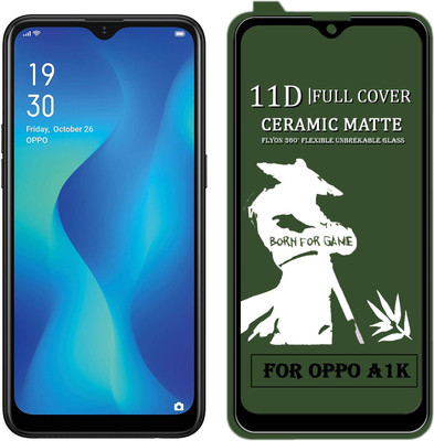 Gorilaorginal Edge To Edge Tempered Glass for OPPO A1K(Pack of 1)