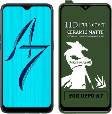 Gorilaorginal Edge To Edge Tempered Glass for : OPPO A7(Pack of 1)