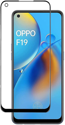 Hyper Edge To Edge Tempered Glass for Oppo F19s(Pack of 1)