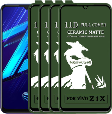 MaxR Edge To Edge Tempered Glass for VIVO Z1X(Pack of 4)