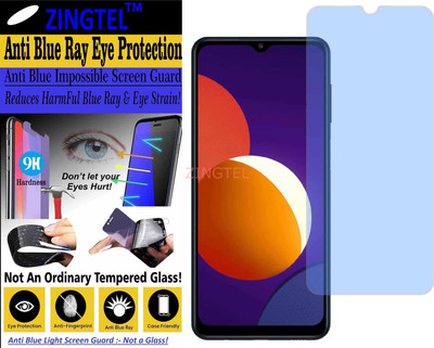 ZINGTEL Impossible Screen Guard for SAMSUNG GALAXY M12 (Impossible UV AntiBlue Light)(Pack of 1)