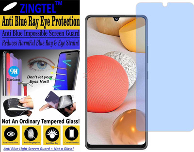 ZINGTEL Impossible Screen Guard for SAMSUNG M42 5G (Impossible UV AntiBlue Light)(Pack of 1)
