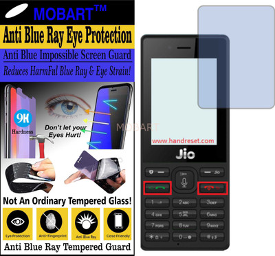 MOBART Impossible Screen Guard for JIO LYF F61 (Impossible UV AntiBlue Light)(Pack of 1)