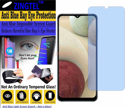 ZINGTEL Impossible Screen Guard for SAMSNG GALAXY A12 PLUS 5G (Impossible UV AntiBlue Light)(Pack of 1)