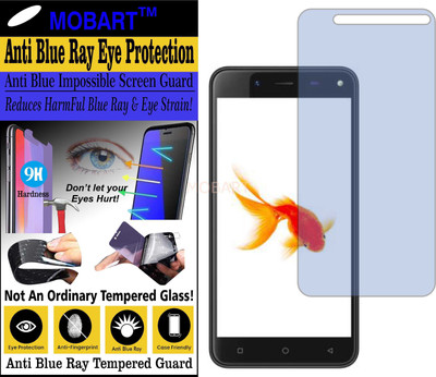 MOBART Impossible Screen Guard for KARBONN TITANIUM FRAMES S7 (Impossible UV AntiBlue Light)(Pack of 1)