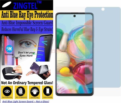 ZINGTEL Impossible Screen Guard for SAMSUNG A71 5G (Impossible UV AntiBlue Light)(Pack of 1)