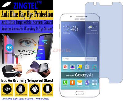 ZINGTEL Impossible Screen Guard for SAMSUNG GALAXY A8 (Impossible UV AntiBlue Light)(Pack of 1)