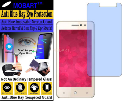 MOBART Impossible Screen Guard for INTEX AQUA GLAM (Impossible UV AntiBlue Light)(Pack of 1)