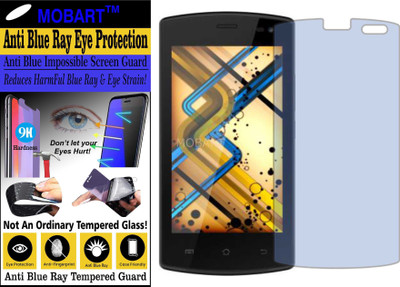 MOBART Impossible Screen Guard for IVOOMI SMART 4G (Impossible UV AntiBlue Light)(Pack of 1)