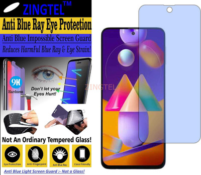 ZINGTEL Impossible Screen Guard for SAMSUNG M317F (GALAXY M31S) (Impossible UV AntiBlue Light)(Pack of 1)