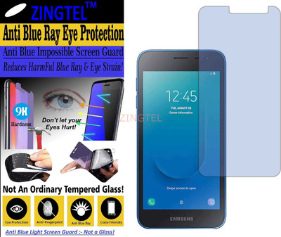 ZINGTEL Impossible Screen Guard for SAMSUNG GALAXY J2 CORE 2020 (Impossible UV AntiBlue Light)(Pack of 1)
