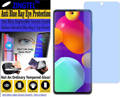 ZINGTEL Impossible Screen Guard for SAMSUNG M62 (Impossible UV AntiBlue Light)(Pack of 1)