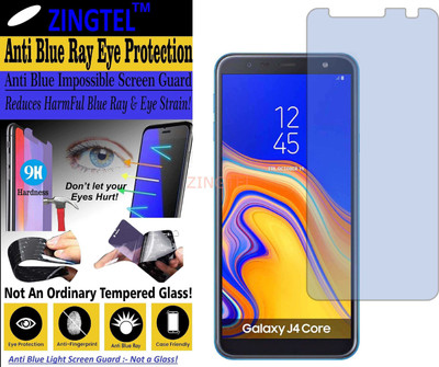 ZINGTEL Impossible Screen Guard for SAMSUNG GALAXY J4 CORE (2019) (Impossible UV AntiBlue Light)(Pack of 1)