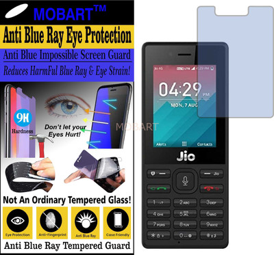 MOBART Impossible Screen Guard for JIO LYF F50 (Impossible UV AntiBlue Light)(Pack of 1)