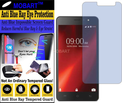 MOBART Impossible Screen Guard for LAVA X28 (Impossible UV AntiBlue Light)(Pack of 1)