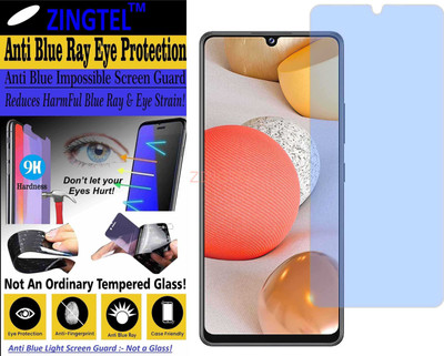 ZINGTEL Impossible Screen Guard for SAMSUNG A42 5G (Impossible UV AntiBlue Light)(Pack of 1)