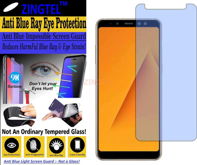 ZINGTEL Impossible Screen Guard for SAMSUNG GALAXY A8 PLUS 2018 (Impossible UV AntiBlue Light)(Pack of 1)