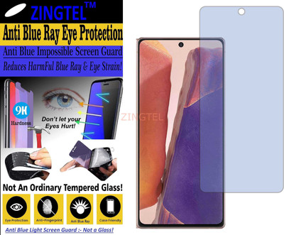 ZINGTEL Impossible Screen Guard for SAMSUNG N981B (GALAXY NOTE 20) (Impossible UV AntiBlue Light)(Pack of 1)