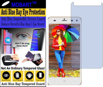 MOBART Impossible Screen Guard for INTEX AQUA LIONS T1 PLUS (Impossible UV AntiBlue Light)(Pack of 1)