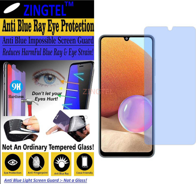 ZINGTEL Impossible Screen Guard for SAMSUNG GALAXY A32 4G (Impossible UV AntiBlue Light)(Pack of 1)
