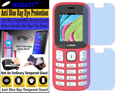 MOBART Impossible Screen Guard for LAVA A1 SUPER (Impossible UV AntiBlue Light)(Pack of 1)
